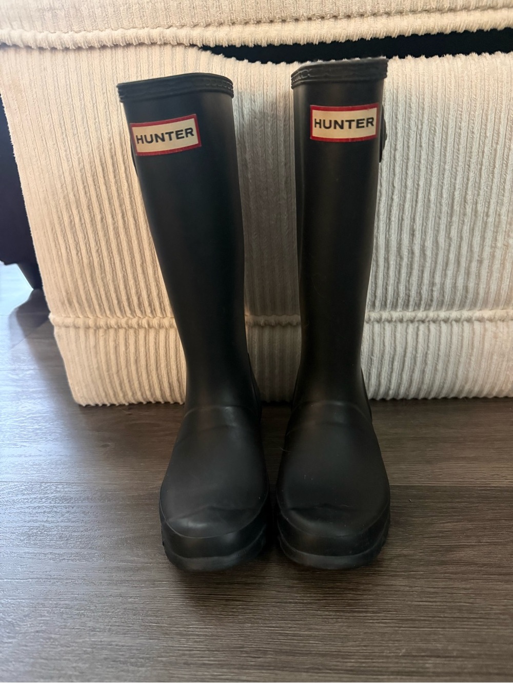 Kids Hunter tall rain boots